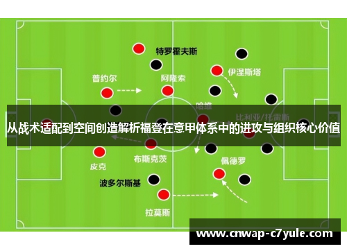 从战术适配到空间创造解析福登在意甲体系中的进攻与组织核心价值